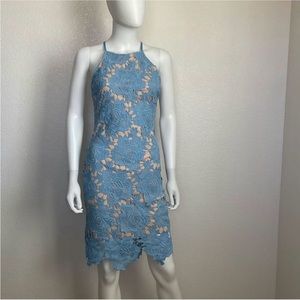 Blue dress Just me S blue lace dress